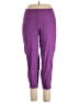 J.Jill Solid Purple Active Pants Size XL - photo 1