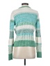 CAbi Color Block Green Pullover Sweater Size S - photo 2