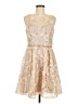 Decode 1.8 100% Polyester Tan Cocktail Dress Size 8 - photo 1