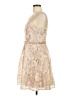 Decode 1.8 100% Polyester Tan Cocktail Dress Size 8 - photo 5