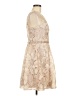 Decode 1.8 100% Polyester Tan Cocktail Dress Size 8 - photo 4