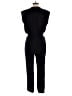 Bar III 100% Polyester Solid Black Jumpsuit Size M - photo 2