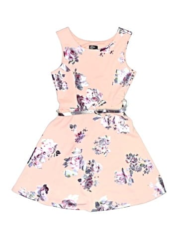 Pink & Violet Dress (view 1)