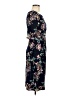 Connected Apparel Floral Blue Casual Dress Size 8 - photo 4