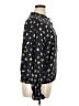 CeCe Blue Long Sleeve Blouse Size XL - photo 4
