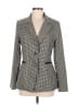 T Tahari Houndstooth Gray Blazer Size 8 - photo 1