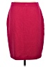 St. John Collection Solid Burgundy Formal Skirt Size 8 - photo 2