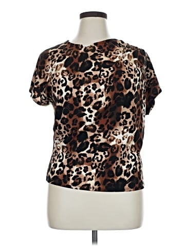 RACHEL Rachel Roy Short Sleeve Blouse (view 1)