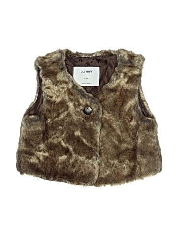 Old Navy Faux Fur Vest (view 1)