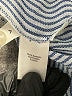 Ann Taylor 100% Rayon Stripes Blue Long Sleeve Blouse Size M - photo 8