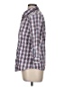 L.L.Bean 100% Cotton Plaid Gray 3/4 Sleeve Button-Down Shirt Size M - photo 5