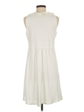 ann taylor loft white dress blue LS size XL NWT Used Ann Taylor Little White