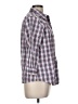 L.L.Bean 100% Cotton Plaid Gray 3/4 Sleeve Button-Down Shirt Size M - photo 4