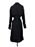 Express 100% Polyester Black Trenchcoat Size XS - photo 2