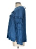 J.Crew 100% Cotton Blue Long Sleeve Blouse Size 12 - photo 5