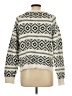 a.n.a. A New Approach Print Ivory Pullover Sweater Size L - photo 2