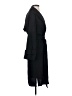 Express 100% Polyester Black Trenchcoat Size XS - photo 4