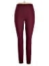 Denim & Co Solid Burgundy Active Pants Size 1X - photo 1