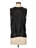 Vince. 100% Polyester Black Sleeveless T-Shirt Size XS - photo 1
