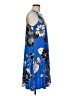 Kasper Floral Blue Casual Dress Size M - photo 4