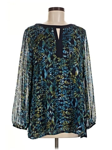 Susan Graver 3/4 Sleeve Blouse (view 1)