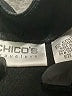 Chico's Black Long Sleeve Blouse Size Med (1) - photo 7