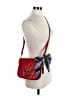 MCM 100% Leather Chevron-herringbone Red Leather Crossbody Bag One size - photo 2