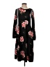 Reba Black Casual Dress Size S - photo 1