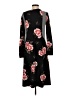 Reba Black Casual Dress Size S - photo 2