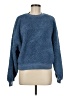Gap 100% Polyester Solid Blue Pullover Sweater Size M - photo 1