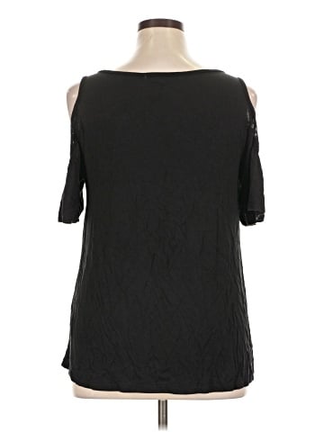 White Mark Short Sleeve Top (view 2)