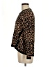 Milly Animal Print Brown Pullover Sweater Size M - photo 5