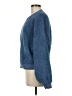 Gap 100% Polyester Solid Blue Pullover Sweater Size M - photo 5