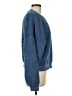 Gap 100% Polyester Solid Blue Pullover Sweater Size M - photo 4