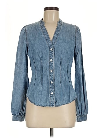Veronica Beard Jeans Long Sleeve Blouse (view 1)