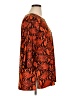 Susan Graver Orange 3/4 Sleeve Top Size XL - photo 4
