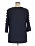 Roaman's Blue 3/4 Sleeve Top Size 14 (M) - photo 2