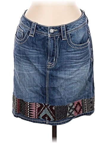 Miss Me Denim Skirt (view 1)