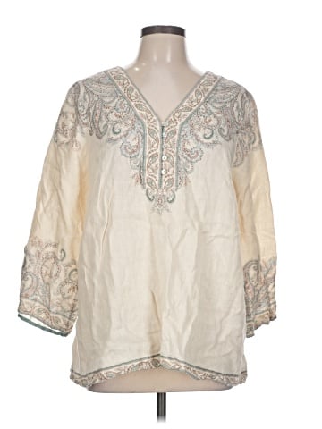 J.Jill 3/4 Sleeve Blouse (view 1)