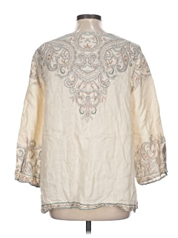J.Jill 3/4 Sleeve Blouse (view 2)