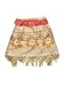 Disney 100% Polyester Paisley Yellow Skirt Size 4 - 6X - photo 2