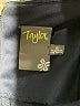 Taylor 100% Polyester Solid Black Cocktail Dress Size 6 - photo 7