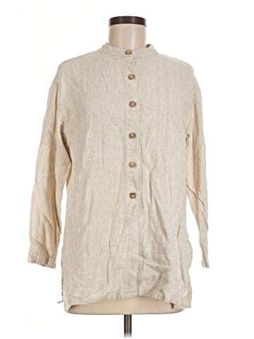 Nomadic Traders 3/4 Sleeve Button-Down Shirt (view 1)