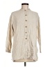 Nomadic Traders Tan 3/4 Sleeve Button-Down Shirt Size M - photo 1