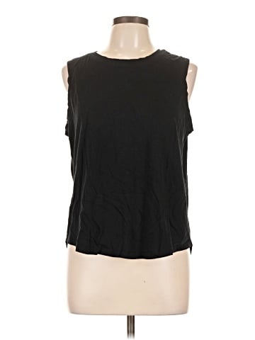 Aqua Sleeveless T-Shirt (view 1)