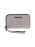 MICHAEL Michael Kors Gray Tan Wristlet One size - photo 1