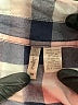 Japna Plaid Pink Long Sleeve Button-Down Shirt Size M - photo 4