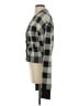 Self-Portrait Plaid Gray Black Jacket Size S - photo 5