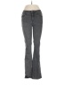 Express Chevron-herringbone Gray Jeans Size 6 - photo 1