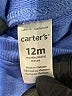 Carter's Blue Short Sleeve Onesie 9-12 MO / 12 MO - photo 3